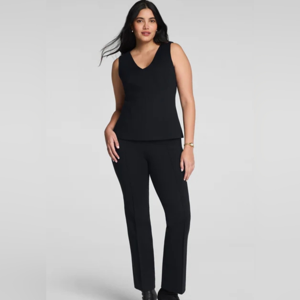 Spanx SUPER SMOOTH Ponte Kick Flare Pant Size L NEW WITH TAGS